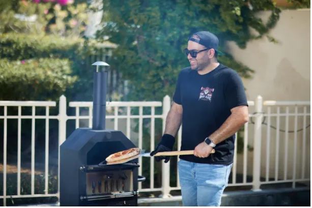 Bad Axe pizza oven