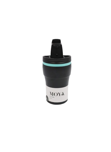 Moya "Low Tide" 250ml Travel Coffee Mug Blue/Black