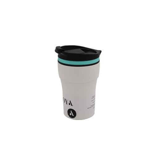Moya "Low Tide" 250ml Travel Coffee Mug Blue/White