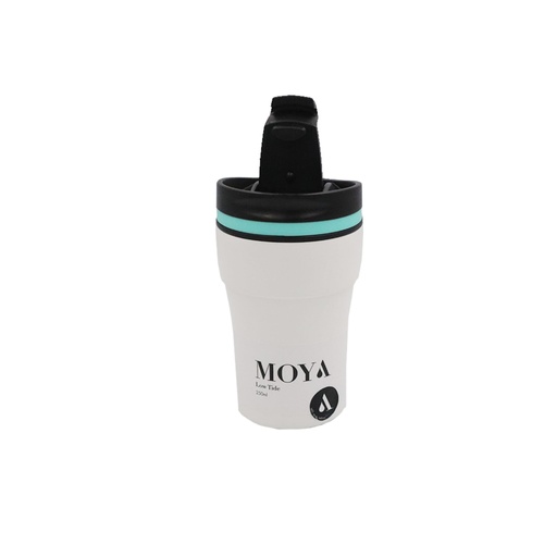 Moya "Low Tide" 250ml Travel Coffee Mug Blue/White