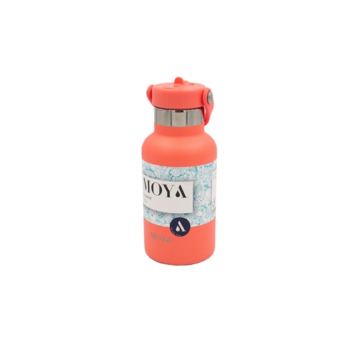 Moya "Seashell" 350ml Insulated Sustainable Water Bottle Coral