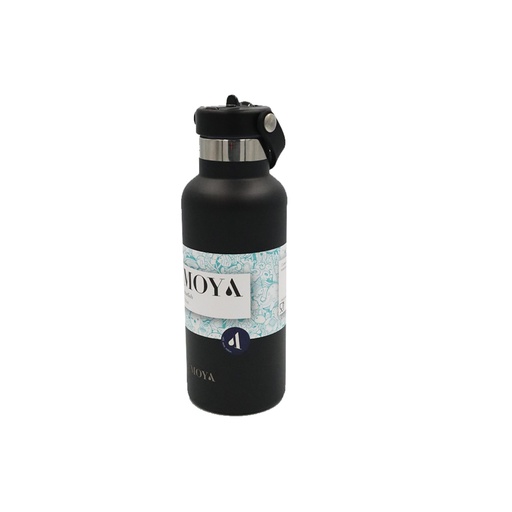 Moya "Starfish" 500ml Insulated Sustainable Water Bottle Black
