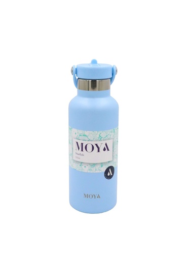 Moya "Starfish" 500ml Insulated Sustainable Water Bottle Powder Blue