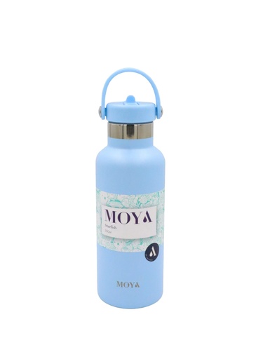 Moya "Starfish" 500ml Insulated Sustainable Water Bottle Powder Blue