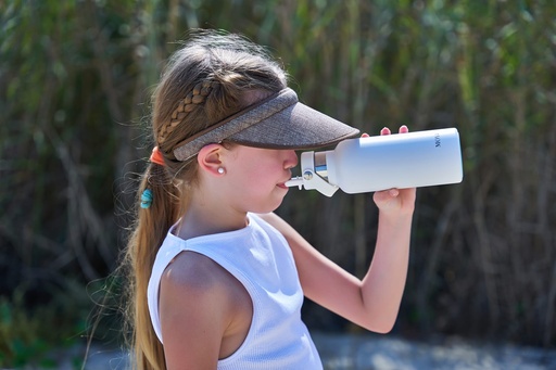 Moya "Starfish" 500ml Insulated Sustainable Water Bottle White