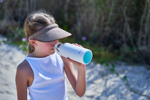 Moya "Starfish" 500ml Insulated Sustainable Water Bottle White