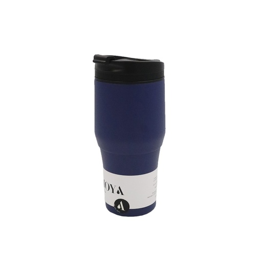 Moya "High Tide" 380ml Travel Coffee Mug Black/Navy