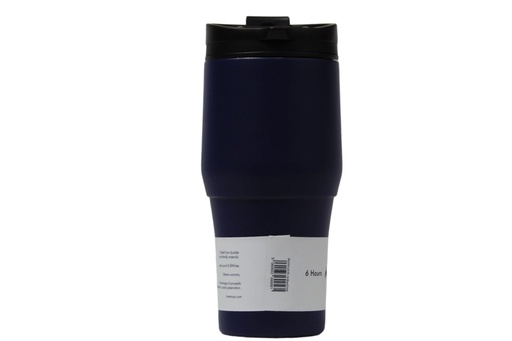 Moya "High Tide" 380ml Travel Coffee Mug Black/Navy