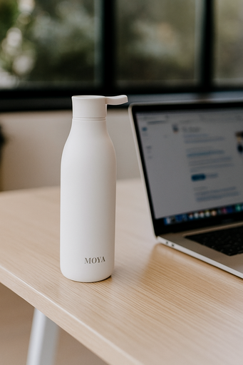 Moya Sustainable "Blue Lagoon" 460ml White