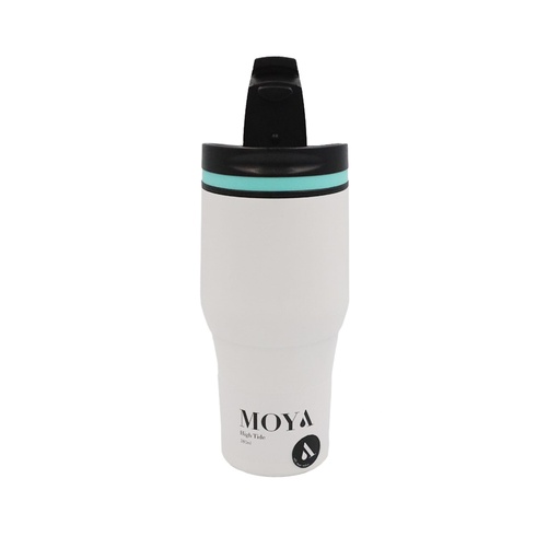 Moya "High Tide" 380ml Travel Coffee Mug Blue/White