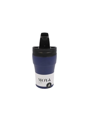 Moya "Low Tide" 250ml Travel Coffee Mug Black/Navy