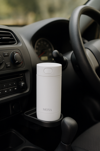 Moya "Surf" 350ml Travel Coffee Mug White