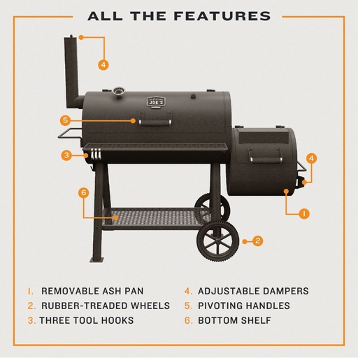Oklahoma Joe's Highland Offset Smoker