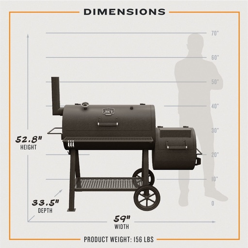 Oklahoma Joe's Highland Offset Smoker