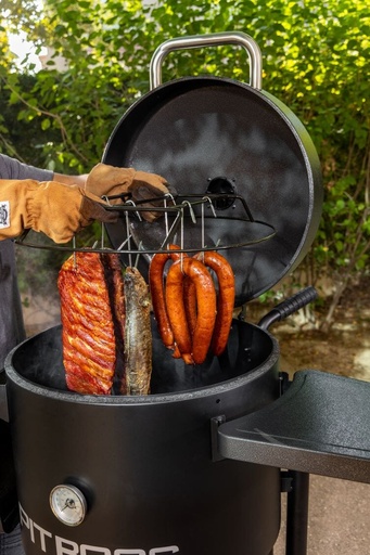 Pitboss - Champion Charcoal Barrel Smoker