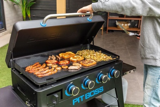 Pitboss - Ultimate Plancha:  4 Burner with Cart 