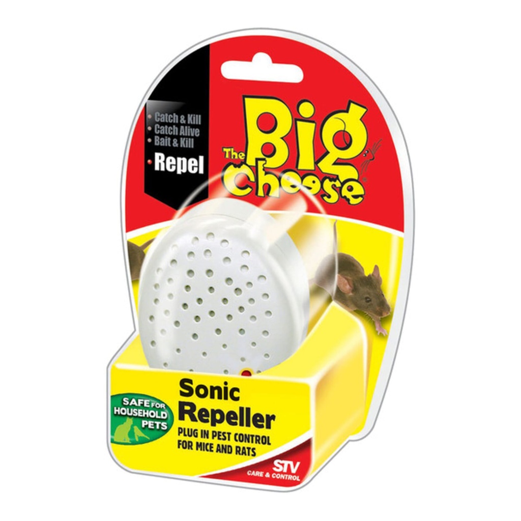 STV726 Sonic Repeller (With British 3 pin plug) - EOL