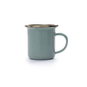 BareBones - Enamel Espresso Cup Green - set of 2 -DISCONTINUED