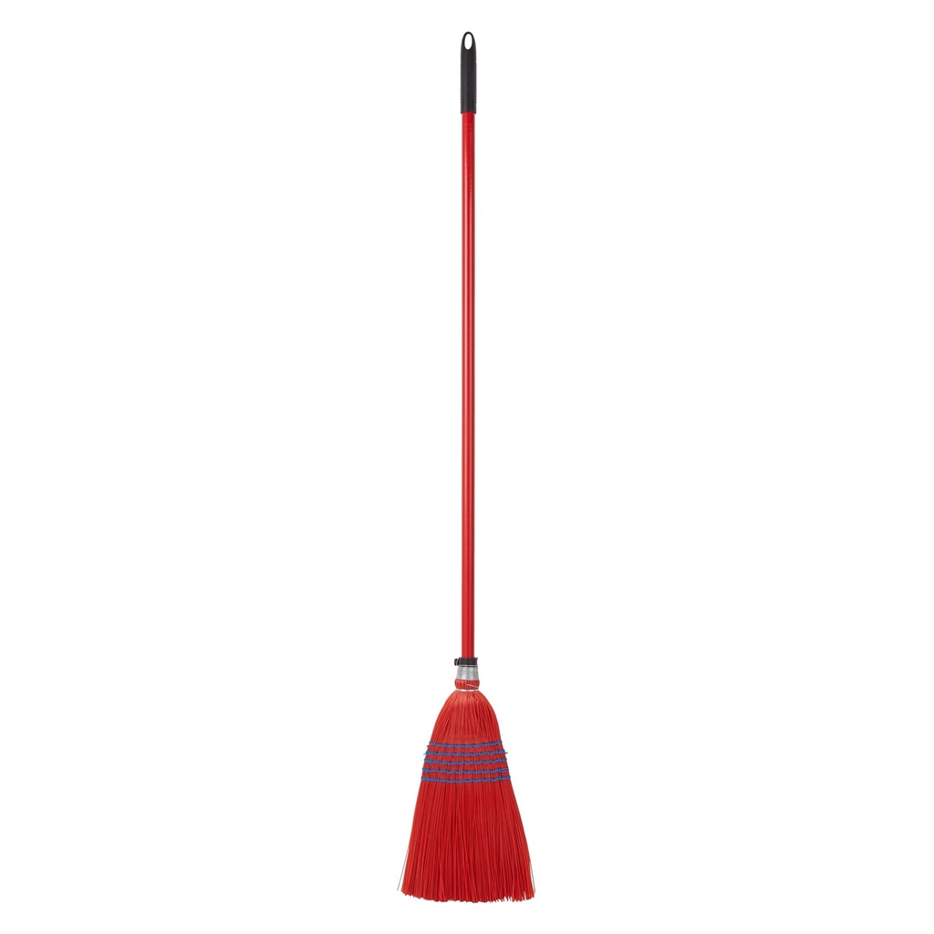 Red Gorilla - Deluxe Brooms - Deluxe Corn broom Standard Red