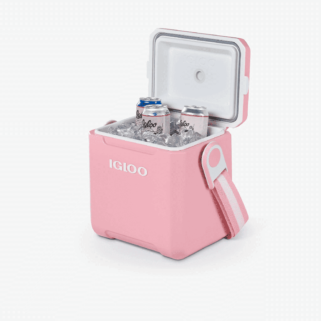 IGLOO-11 Qt Tag-A-Long Too Cooler  - Pink