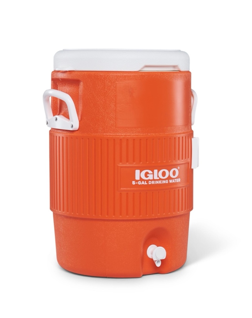 IGLOO-5 Gallon Seat Top - Orange - DISC