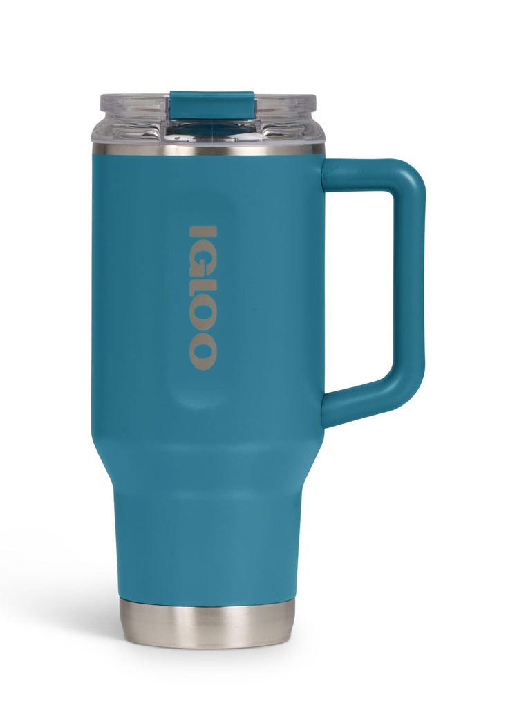 IGLOO - 32 OZ Stainless Steel Travel Mug - Modern Blue -DISC
