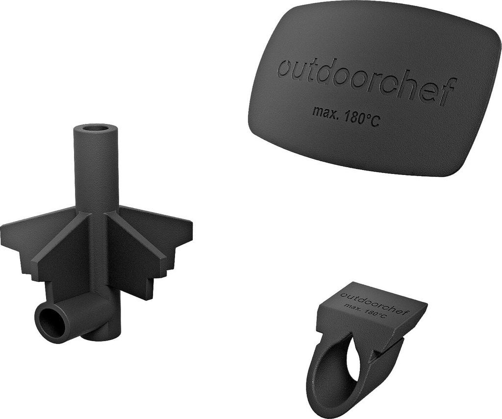 OutdoorChef - KETTLE GRILL ADAPTER SET FOR SMOKE