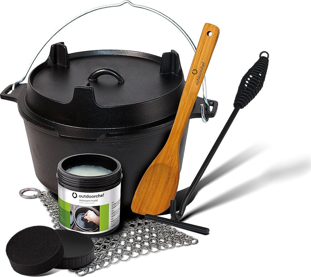 OutdoorChef - DUTCH OVEN NO. 09 8.5L SET/5