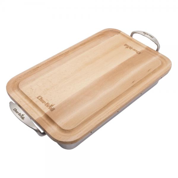 Charbroil - GRILL+ Roasting dish & cutting board