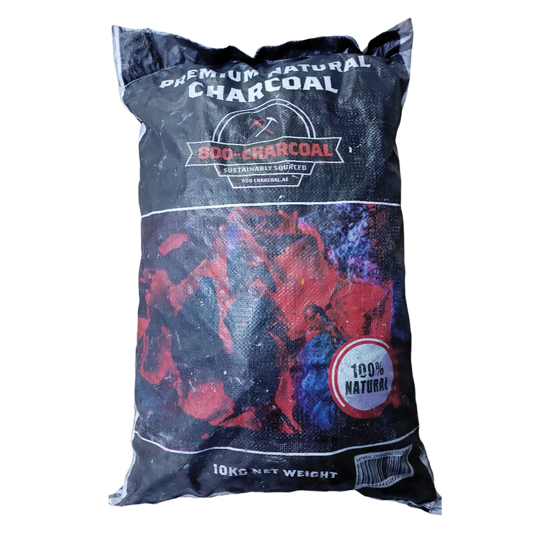 10kg Natural Charcoal Black Bags