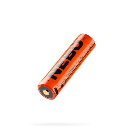 Nebo - RECHARGEABLE BATTERY 18650, 3200MAH