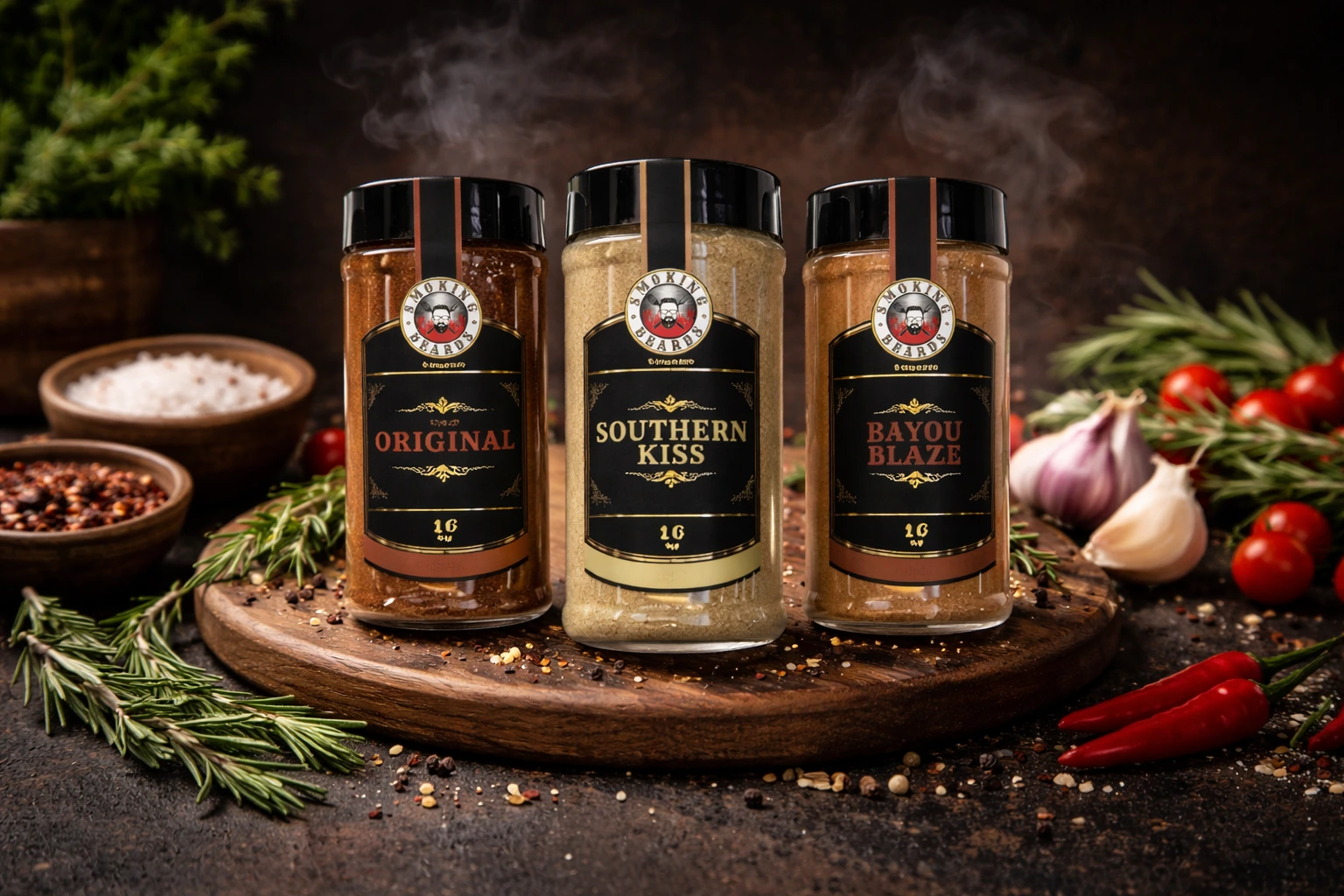 Smoking Beards Seasoning Rubs: Premium BBQ Spice Blends for Professional Kitchens