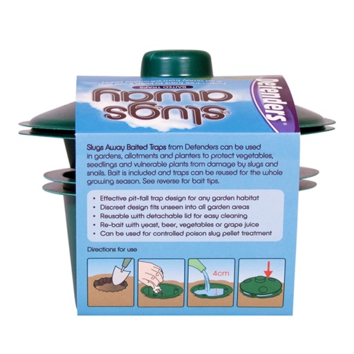 STV Slugs Away® Ready-Baited Trap - Twinpack