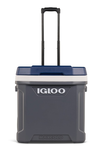 IGLOO - Maxcold Latitude 62 Roller Cooler  - Carbonite / 
Aegean Sea