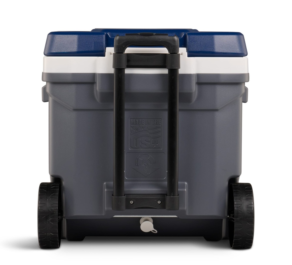 [00034962] IGLOO - Maxcold Latitude 62 Roller Cooler  - Carbonite / 
Aegean Sea Image 