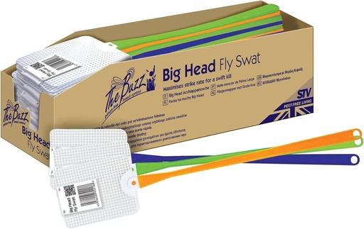 STV Big Head Fly Swat - Assorted Colours