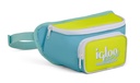 [000163080] IGLOO - Retro Fanny Pack Cooler Bag  - Lake BLue , Acid Green  Image 