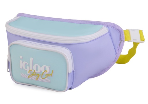 IGLOO - Retro Fanny Pack Cooler Bag  - Lilac DISC