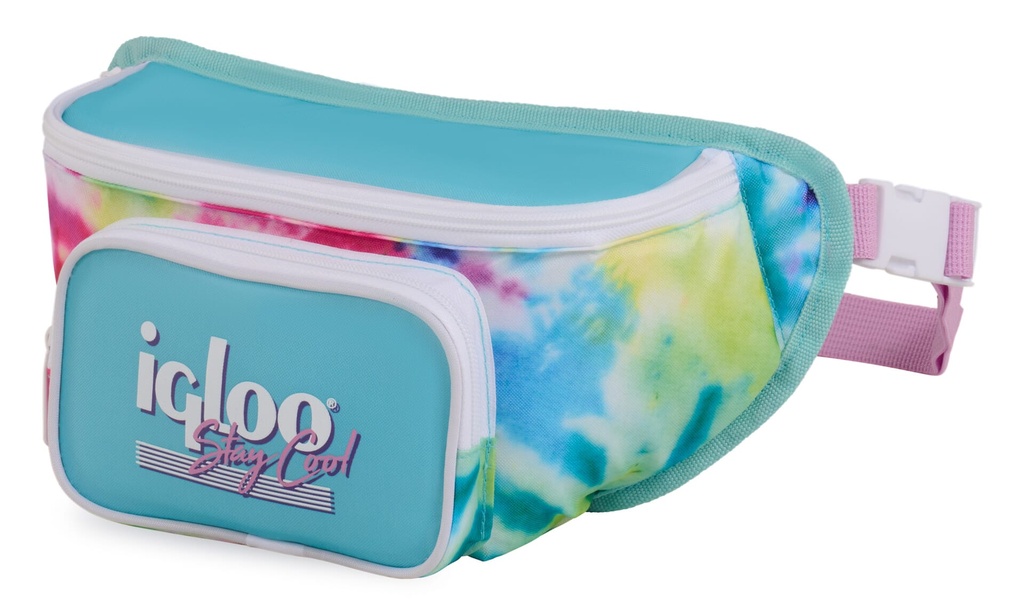 [000163081] IGLOO - Retro Fanny Pack Cooler Bag  - Tie Dye  Image 