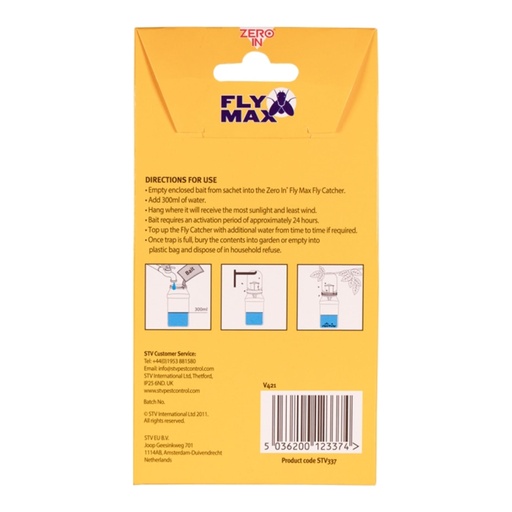 STV Fly Catcher Bait Refill Sachet - 3-Pack