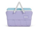 [00032979] IGLOO - Retro Picnic Basket 25 Qt Cooler - Lilac Image 