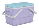 [00032979] IGLOO - Retro Picnic Basket 25 Qt Cooler - Lilac Image 