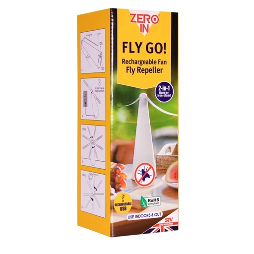 STV Fly Go! USB Rechargeable Fan Repeller
