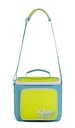 [000163084] IGLOO - Retro Square Lunch 9 - Lake BLue , Acid Green  Image 