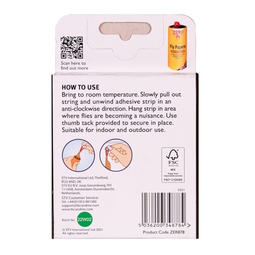 STV Fly Papers FSC - 8-Pack