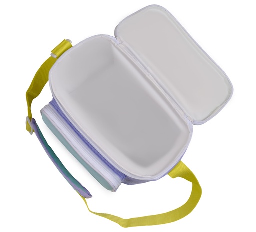 IGLOO - Retro Square Lunch Bag - Lilac DISC