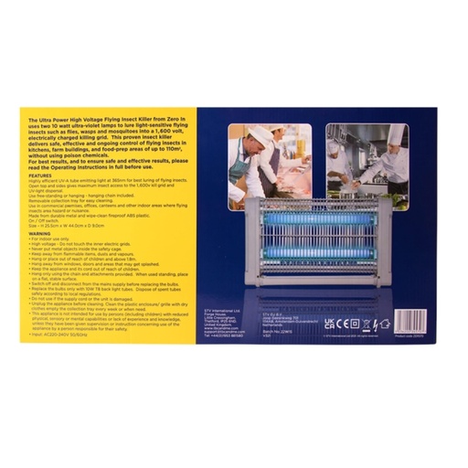 STV High Voltage Flying Insect Killer