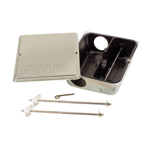 STV All-Weather Metal Bait Station