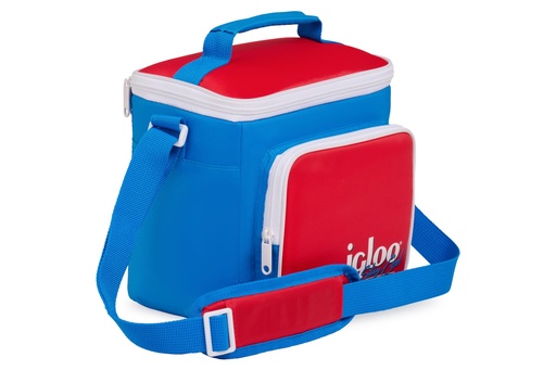 IGLOO - Retro Square Lunch Bag - Red Star 