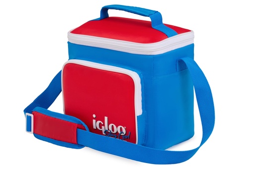 IGLOO - Retro Square Lunch Bag - Red Star 